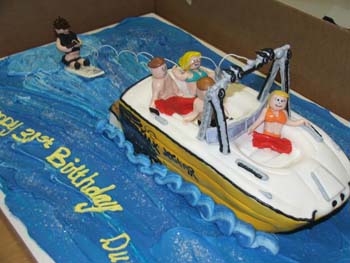 racing boat